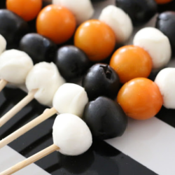 Halloween Antipasto Skewers